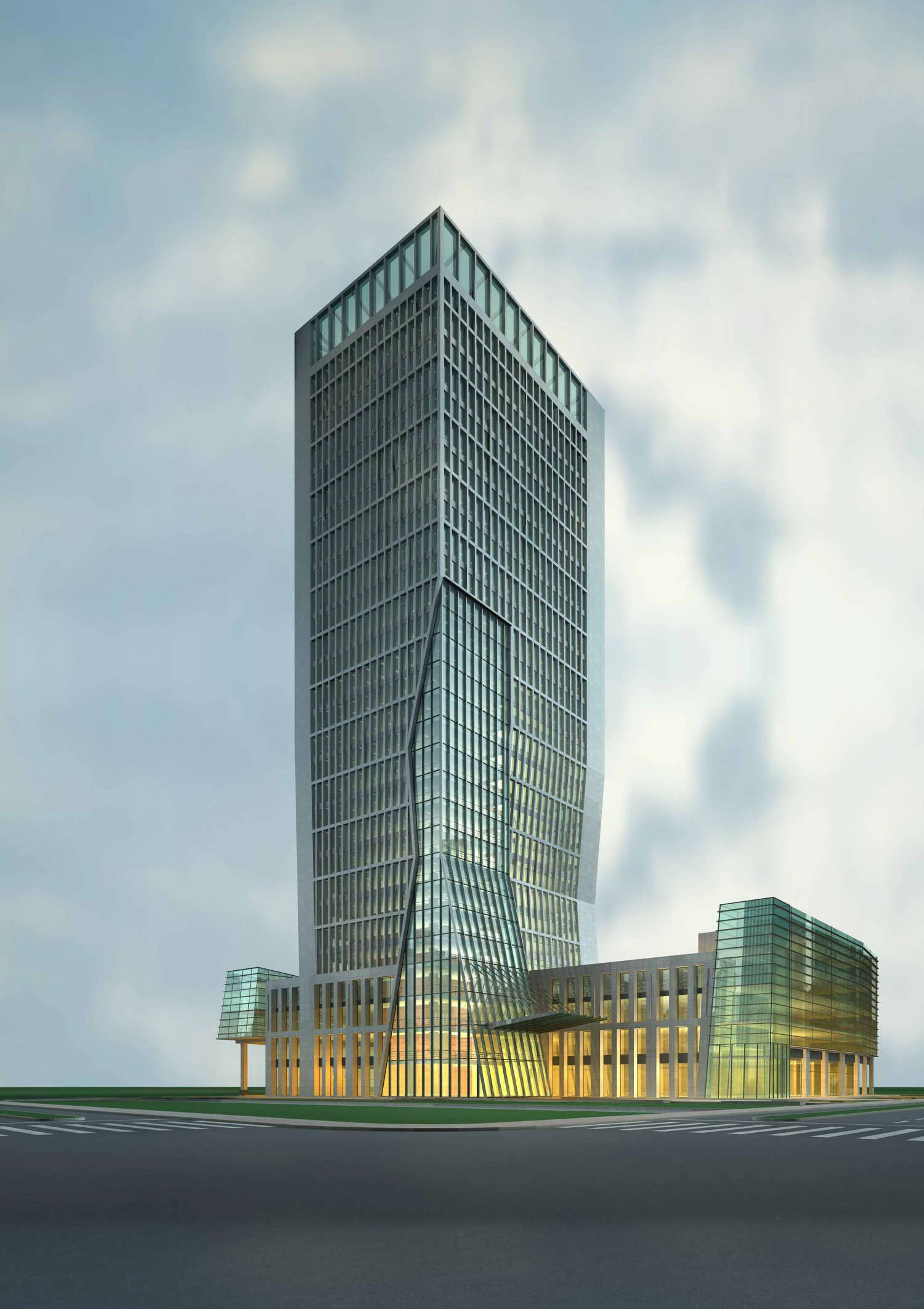 architecture 728 3D Model .c4d .max .obj .3ds .fbx .stl .blend 