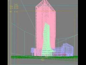 architecture 728 3D Model