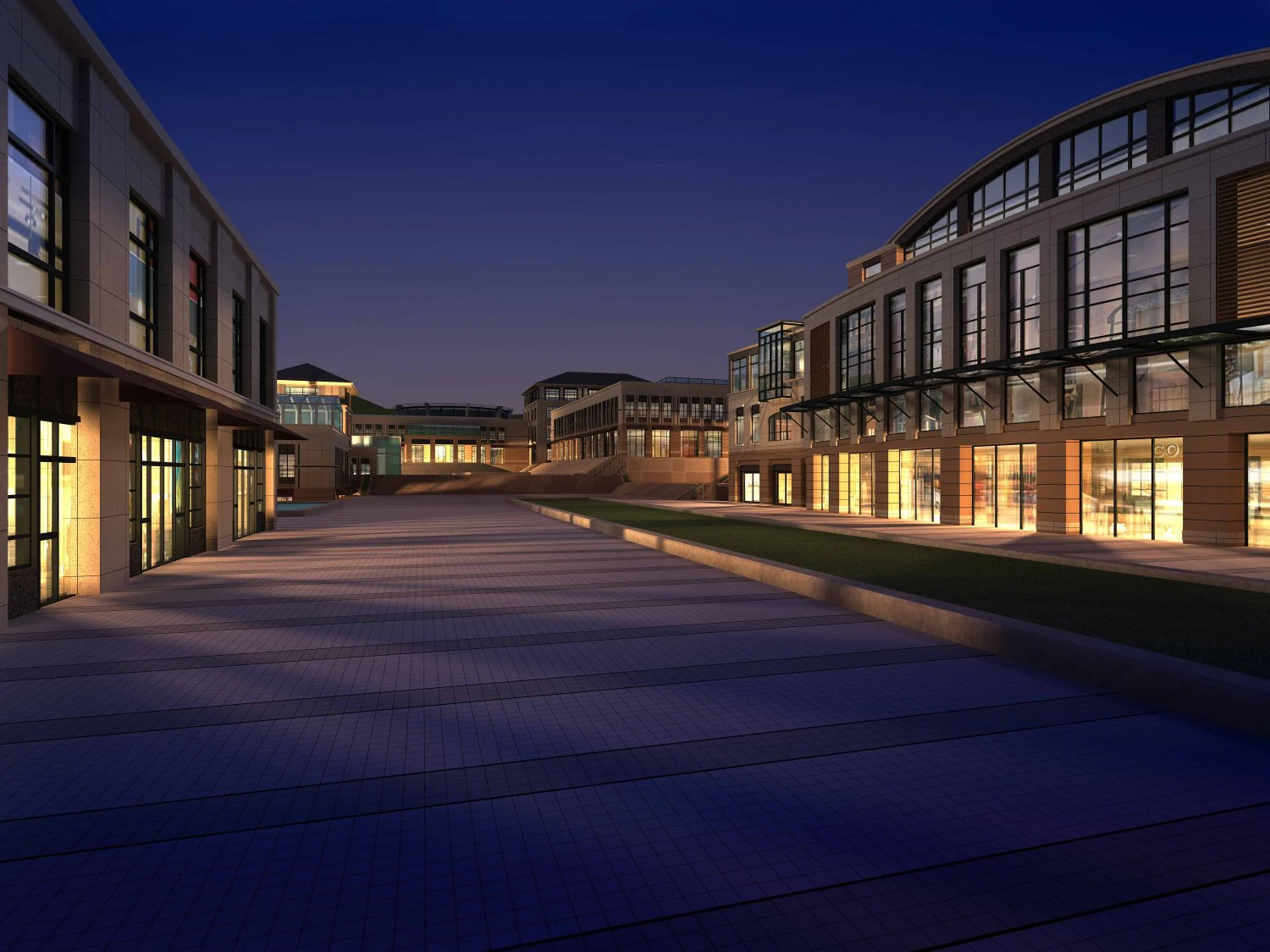 architecture 729 3D Model .c4d .max .obj .3ds .fbx .stl .blend 