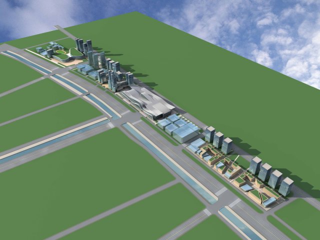 architecture 731 3D Model .c4d .max .obj .3ds .fbx .stl .blend 