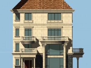 architecture 732 Model 3D