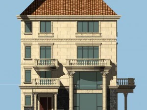 architecture 732 3D Model