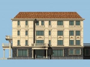 architecture 732 Model 3D