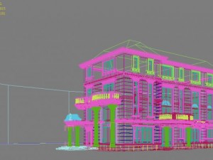 architecture 732 Model 3D