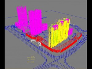 architecture 733 3D Model
