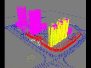 architecture 733 3D Model