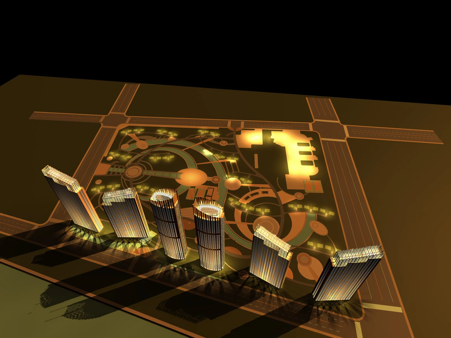 architecture 734 3D Model .c4d .max .obj .3ds .fbx .stl .blend 