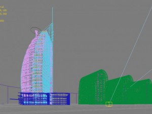architecture 735 3D Model
