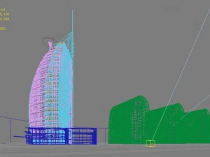 architecture 735 3D Model