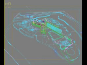 architecture 736 3D Model