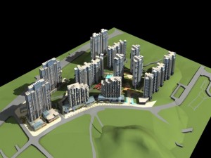 architecture 737 3D Model