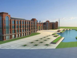 architecture 743 3D Model