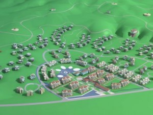 architecture 744 3D Model