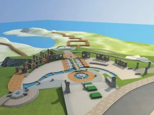 architecture 750 3D Model