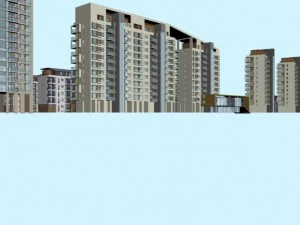 architecture 754 3D Model
