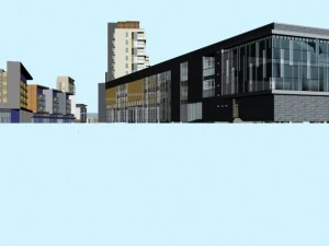 architecture 754 3D Model