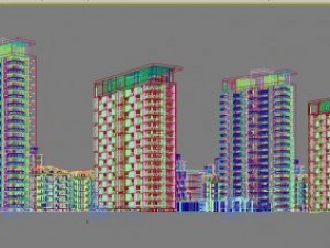 architecture 754 3D 모델