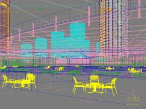 architecture 764 3D Model