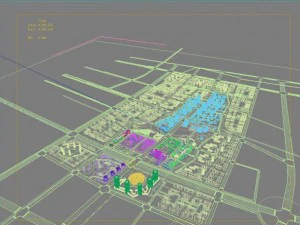 architecture 767 3D Model