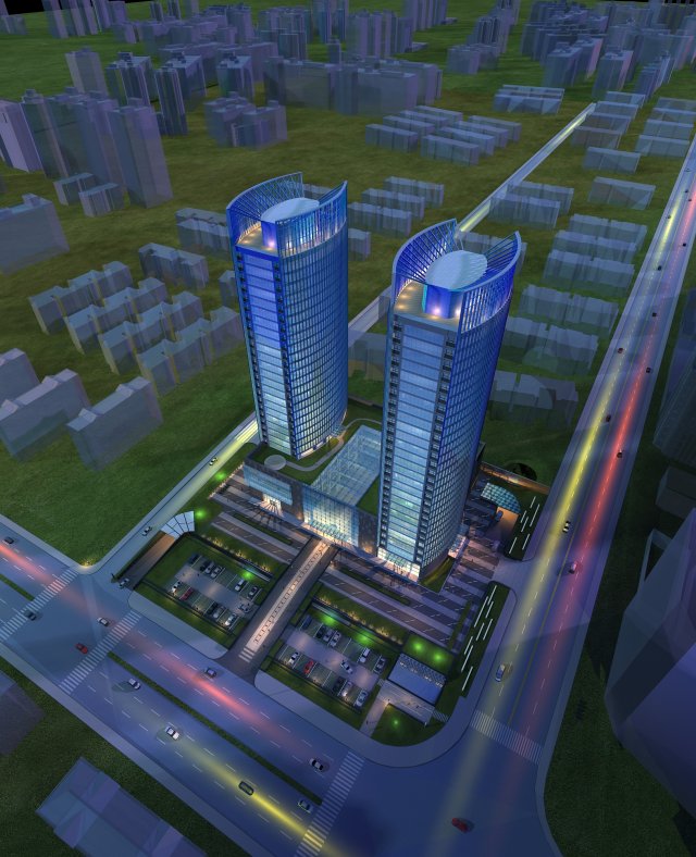 architecture 774 3D Modell .c4d .max .obj .3ds .fbx .stl .blend 