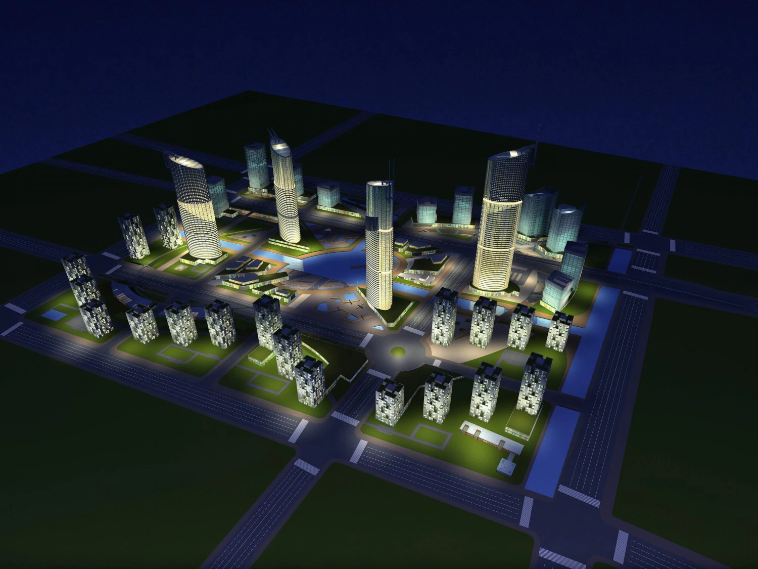 architecture 777 3D Model .c4d .max .obj .3ds .fbx .stl .blend
