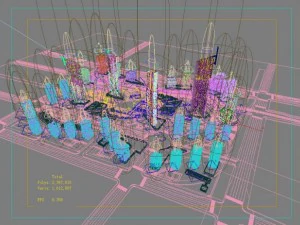 architecture 777 3D Model