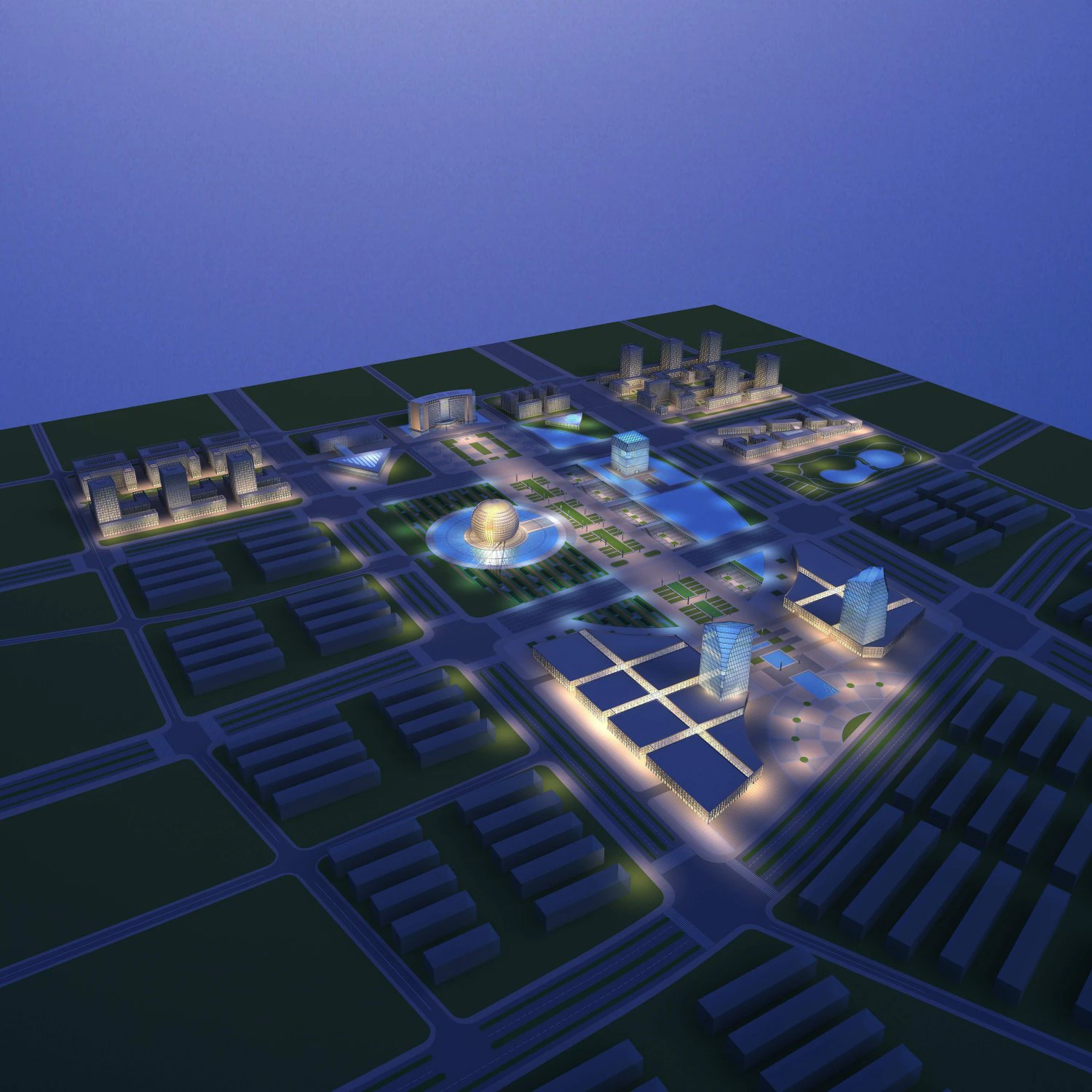architecture 778 3D Model .c4d .max .obj .3ds .fbx .stl .blend 