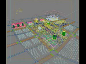architecture 778 3D Model
