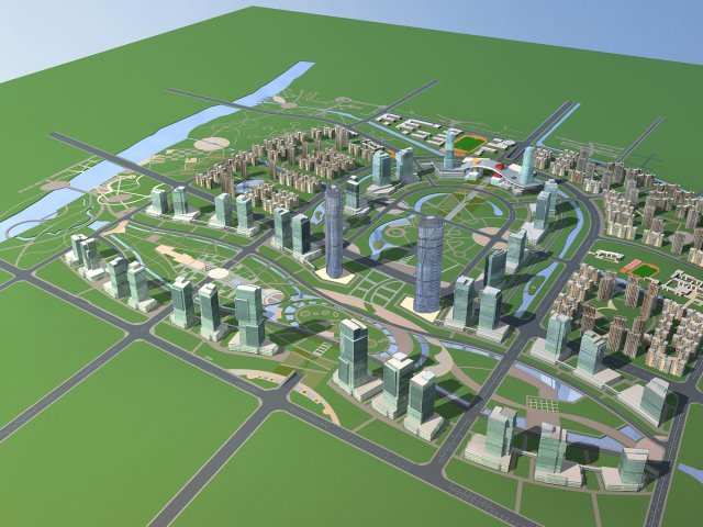architecture 781 3D Model .c4d .max .obj .3ds .fbx .stl .blend 