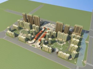 建筑 784 3D 模型