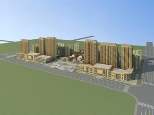architecture 784 3D Model
