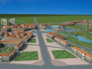 architecture 786 3D Model