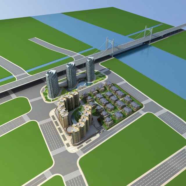 architecture 787 Modèle 3D .c4d .max .obj .3ds .fbx .stl .blend 