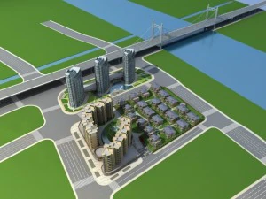 architettura 787 Modello 3D