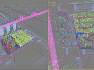 architecture 787 Modèle 3D