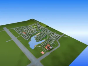 architecture 789 3D Model
