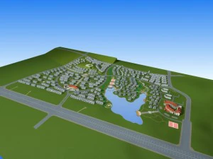 architecture 789 3D Model