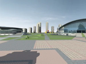 architecture 790 3D Model