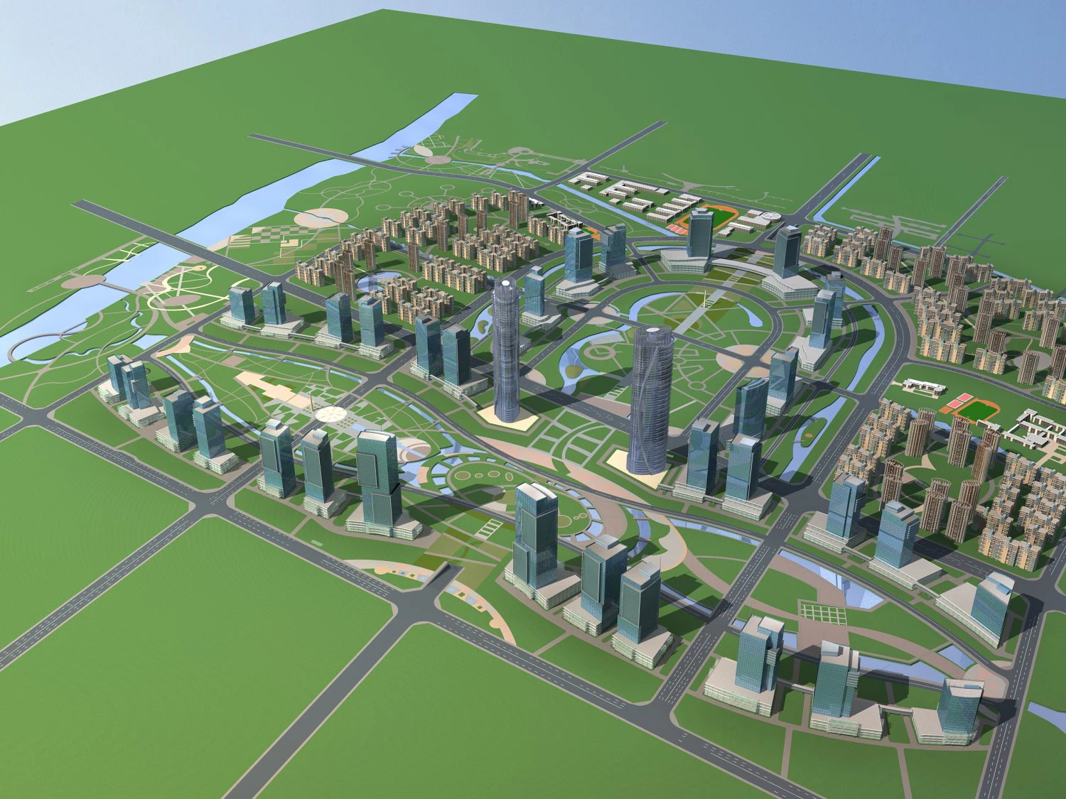 architecture 791 3D Model .c4d .max .obj .3ds .fbx .stl .blend 