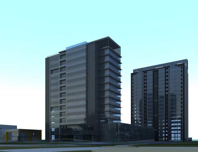 architecture 792 3D Model .c4d .max .obj .3ds .fbx .stl .blend 
