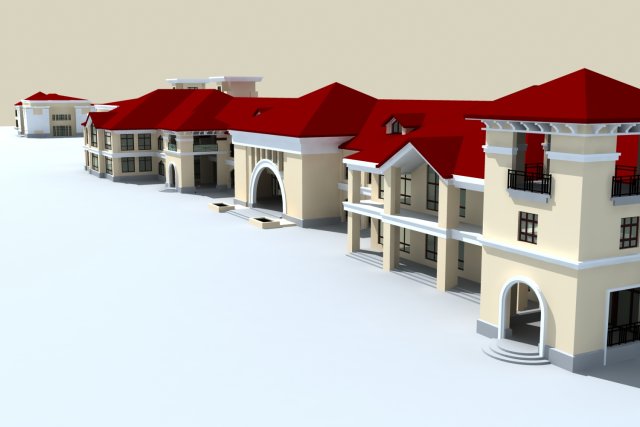 architecture 796 3D 모델 .c4d .max .obj .3ds .fbx .stl .blend 
