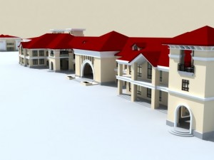 architecture 796 Modèle 3D