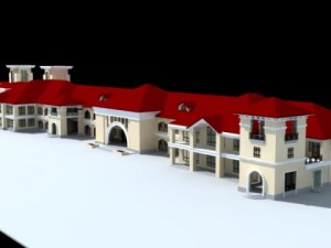 architecture 796 3D 모델