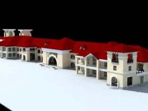 architecture 796 3D Model