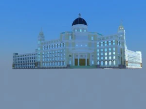 건축 799 3D 모델