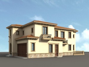 architecture 806 Modèle 3D