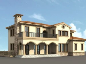 architecture 806 3D Model