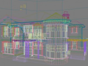 architecture 807 3D Model