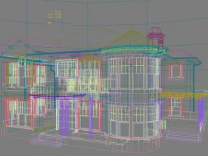 architecture 807 3D Model