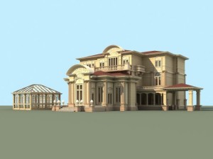 architecture 808 3D Model